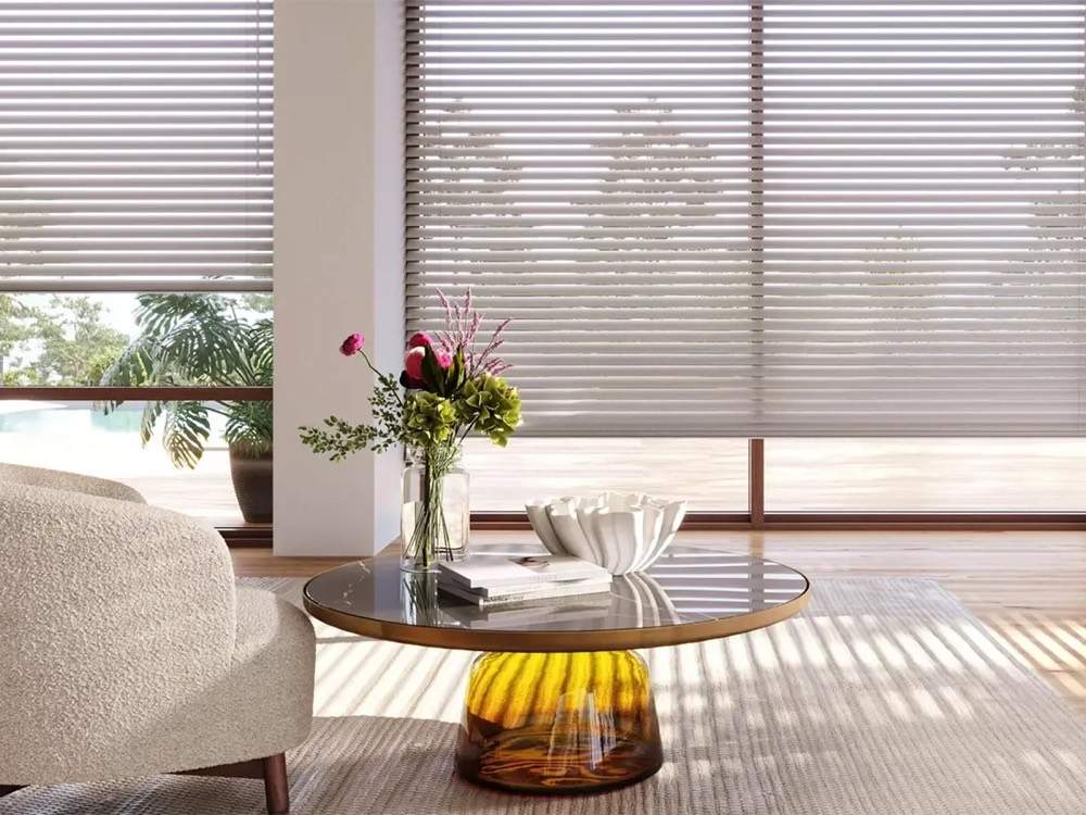 Horizontal blinds installation