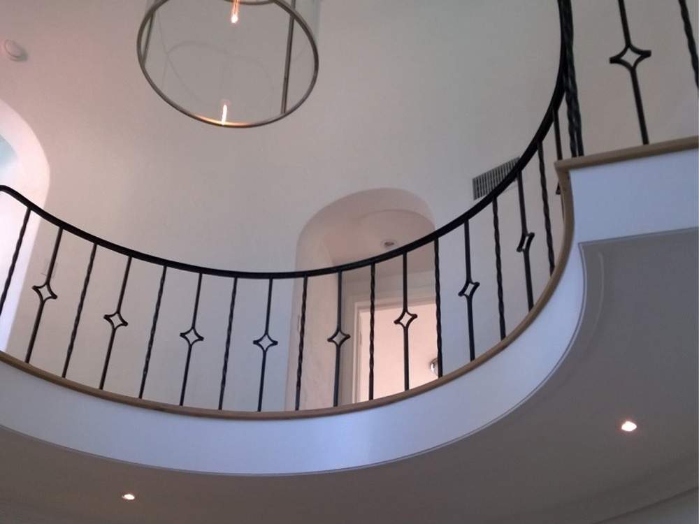 Staircase and entry alcove flooring project