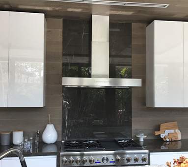 Completed kitchen flooring project