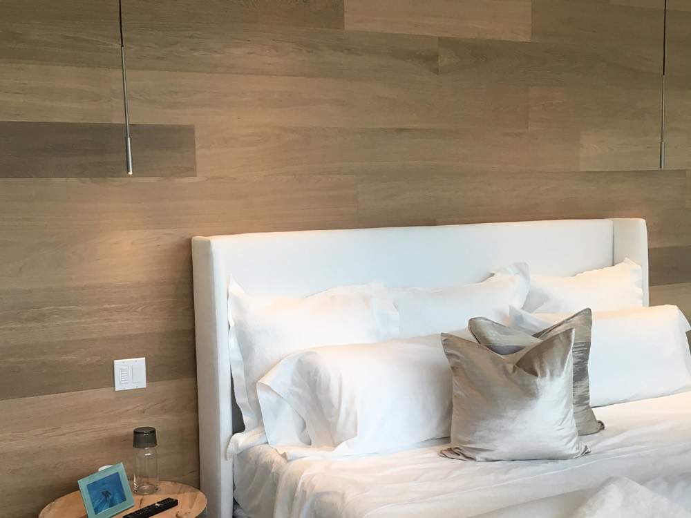 Bedroom flooring and window covering project